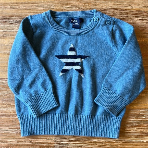 Set of 2 Baby Gap Sweaters 6-12M - Picture 2 of 4